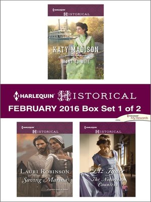 cover image of Harlequin Historical February 2016, Box Set 1 of 2